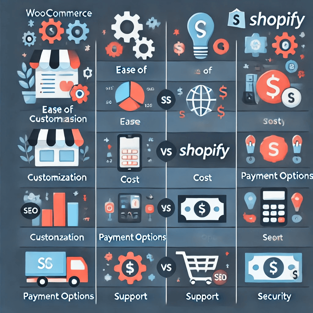 WooCommerce and Shopify